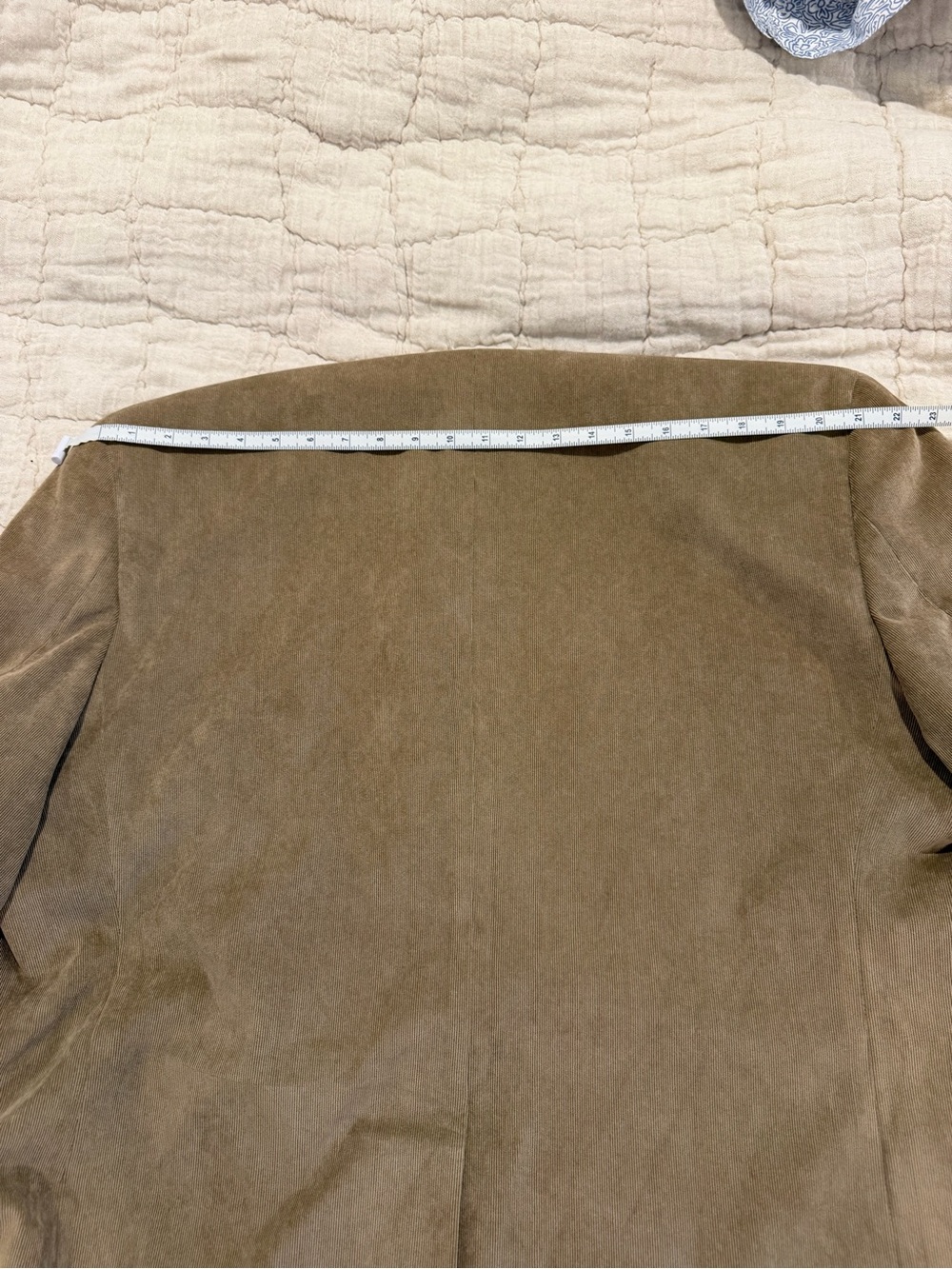 Vintage Ralph Lauren Men’s Tan Corduroy Blazer Suit Jacket Sports Coat, Size 48R - Picture 10 of 11